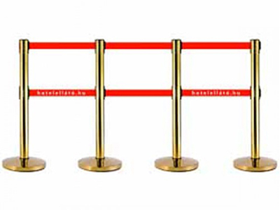 Duplaszalagos kordonoszlop