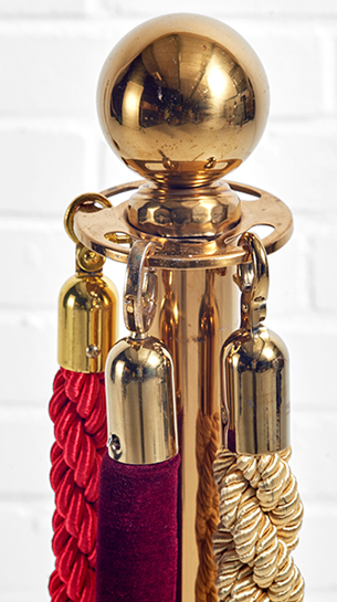 Köteles kordonoszlop