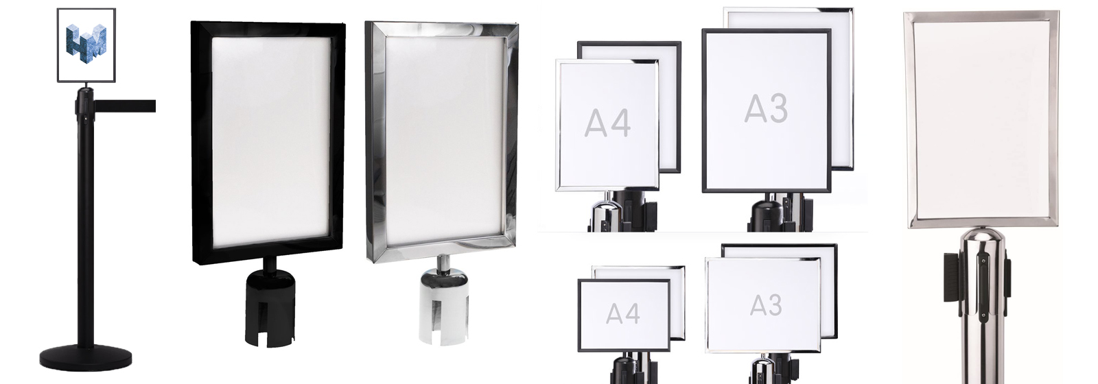 információs tábla kordonoszlop