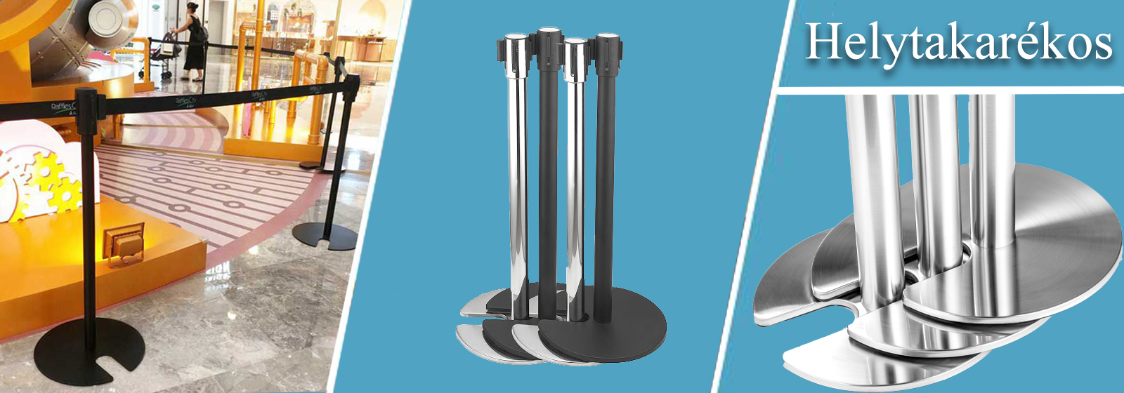 sorolható kordonoszlop